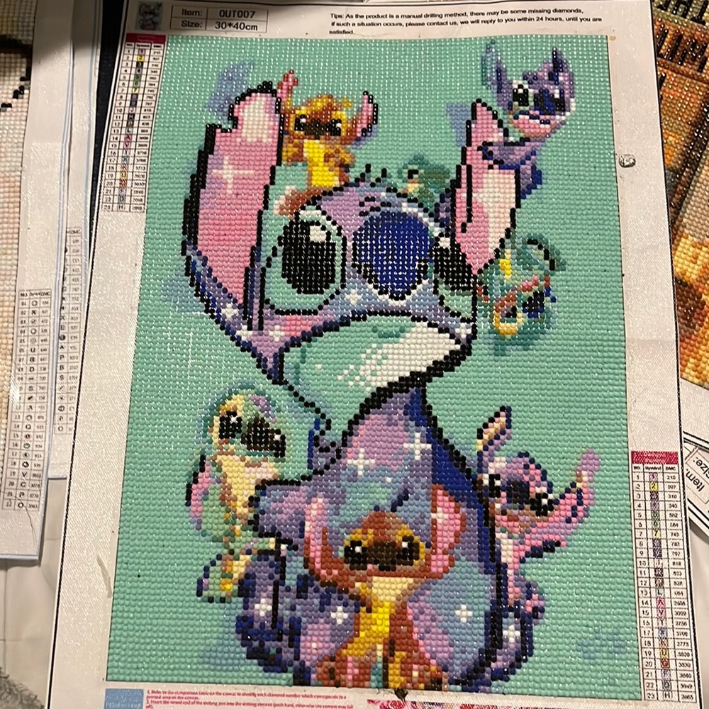 Completed Diamond Painting